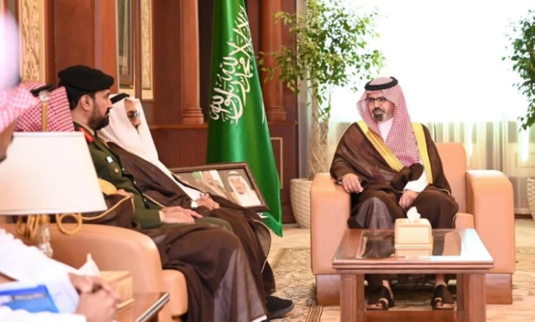 استقبال نائب أمير جازان لرئيس وأعضاء مجلس إدارة "تراحم"