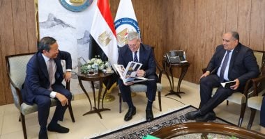 استقبال وزير البترول لنائب رئيس "بريتش بتروليوم" لتعزيز المشروعات المشتركة