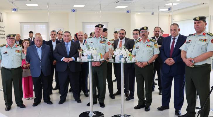 افتتاح فرع جديد لصندوق الائتمان العسكري في محافظة المفرق من قبل الحنيطي