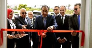 افتتاح مجمع الشهر العقارى والتوثيق في العلمين الجديدة من قبل رئيس الوزراء