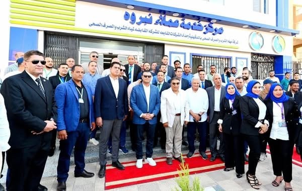 افتتاح مركز خدمة عملاء جديد في نبروه بحضور وزير الإسكان ومحافظ الدقهلية