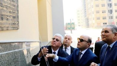 افتتاح مشروعات تعليمية وصحية في كفر الشيخ