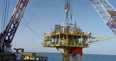 البترول البحرية تطلق مشروع المرحلة الرابعة لتنمية حقل غاز كاموس البحري بشمال سيناء