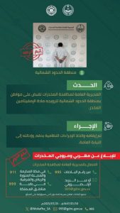 الحدود الشمالية: القبض على مروج إمفيتامينات في عملية أمنية