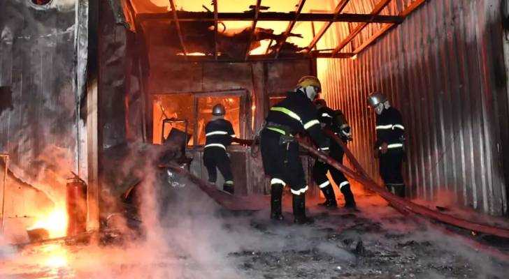 الدفاع المدني يسجل 113 حريقًا في الأردن خلال 24 ساعة