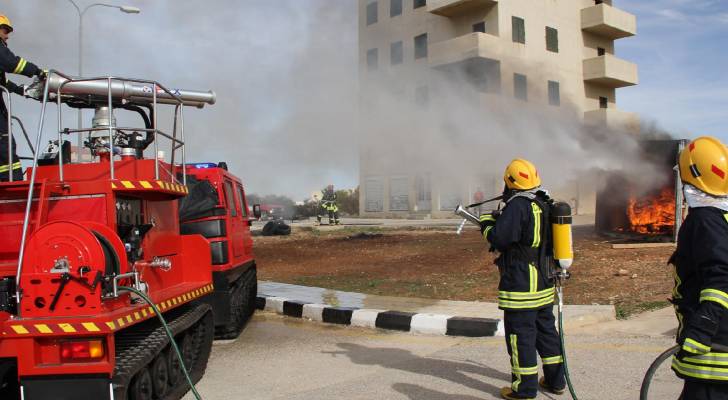 الدفاع المدني يعلن: 98 حريقًا تسجل في الأردن خلال 24 ساعة