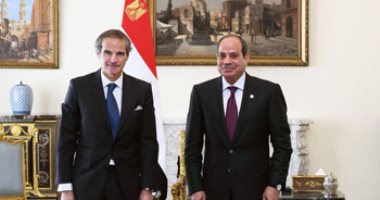 الرئيس السيسى يستقبل مدير عام الوكالة الدولية للطاقة الذرية