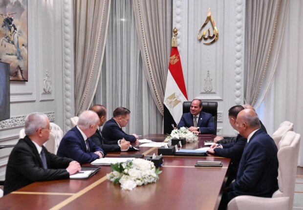 الرئيس السيسي يتباحث مع المدير العام لهيئة الطاقة النووية الروسية
