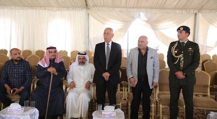 العيسوي يعزي عشيرة المناصير نيابة عن الملك وولي العهد