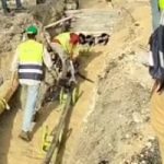 الكابلات الجديدة بمحطة جزيرة الذهب تمتد لكيلو و886 مترًا