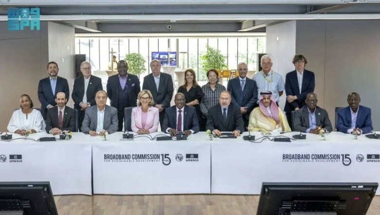 المملكة العربية السعودية تشارك في اجتماع لجنة الأمم المتحدة للتنمية المستدامة والنطاق العريض.