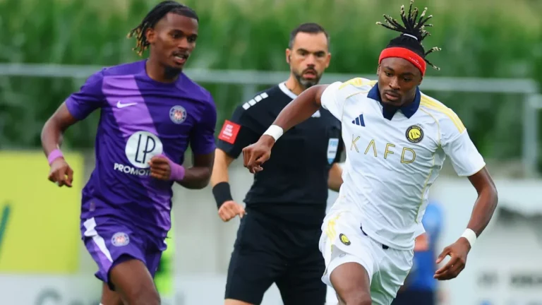 النصر يخطف فوزا ثمينا أمام تولوز الفرنسي بهدفين مقابل هدف