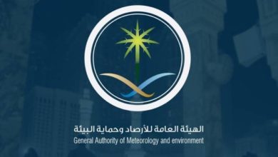 تأثير الرياح النشطة يستمر على معظم المناطق