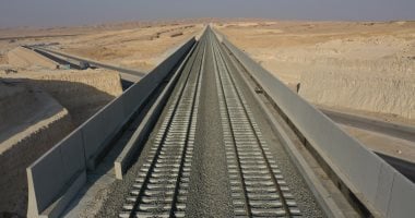 ‎شاهد أعمال  تركيب القضبان بمشروع الخط الأول بشبكة القطار الكهربائى السريع