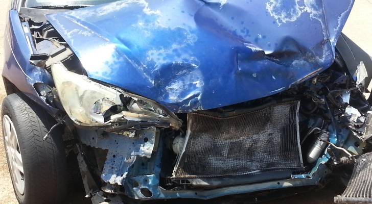 تصادم مروع على طريق المطار في عمّان