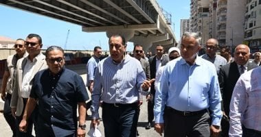تفقد رئيس الوزراء أعمال تطوير محور «محمد نجيب» وتوسعة كورنيش الإسكندرية