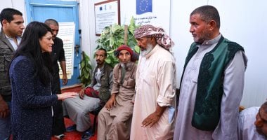 تفقد وزيرة التخطيط لمركز الأطراف الصناعية بمطروح وتدشين صيانة 1000 طرف صناعي