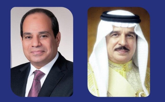 تهنئة ملك البحرين للرئيس السيسي بذكرى ثورة يوليو المجيدة