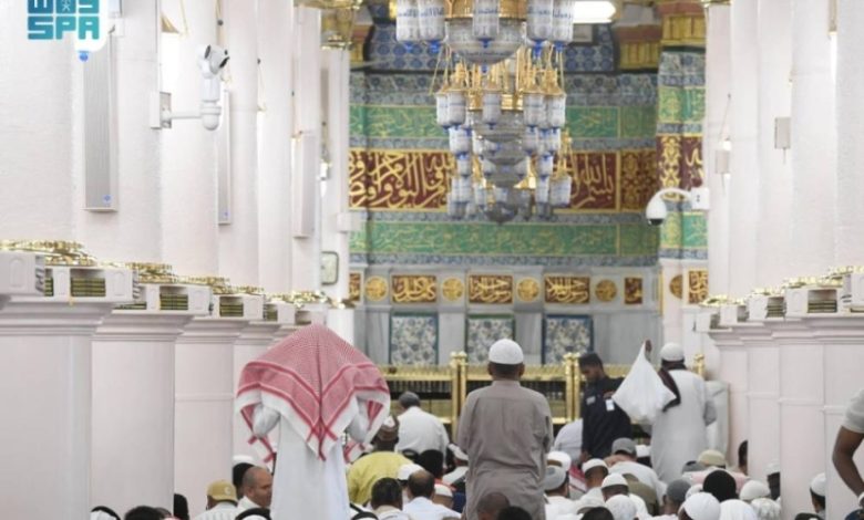 توافد 1.9 مليون مصلٍ على الروضة الشريفة خلال موسم حج 1446هـ