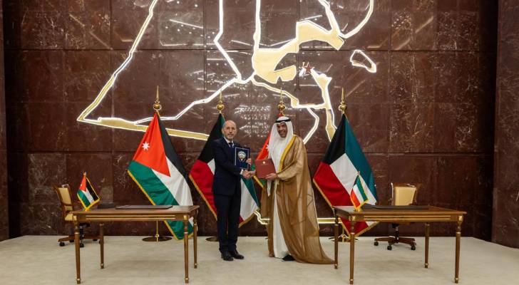 توقيع ستة اتفاقيات تعاون بين الصفدي والكويتي