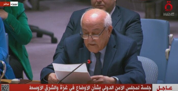 جهود مصر تحظى بالإشادة من مندوب فلسطين بالأمم المتحدة لتحقيق وقف إطلاق النار في غزة