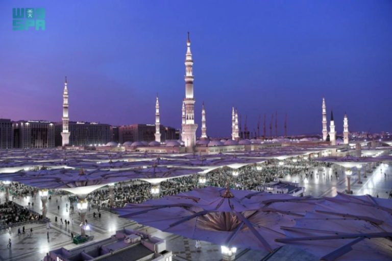حضور لافت: 40 مليون مصلٍ يؤدون الصلاة في المسجد النبوي خلال موسم حج 1446هـ
