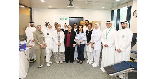 حملة تبرع بالدم تنظمها البنك التجاري الكويتي بالشراكة مع بنك الدم المركزي