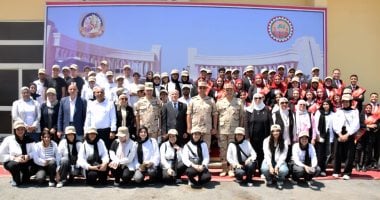 القوات المسلحة تنظم زيارة لوزارة الشباب وطلبة الجامعات لمجمع الصناعات الهندسية