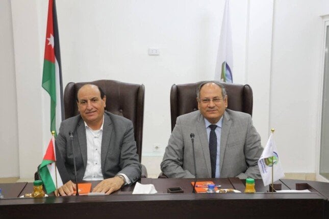 زيارة وفد مصري رفيع للمركز الوطني للبحوث الزراعية بالأردن