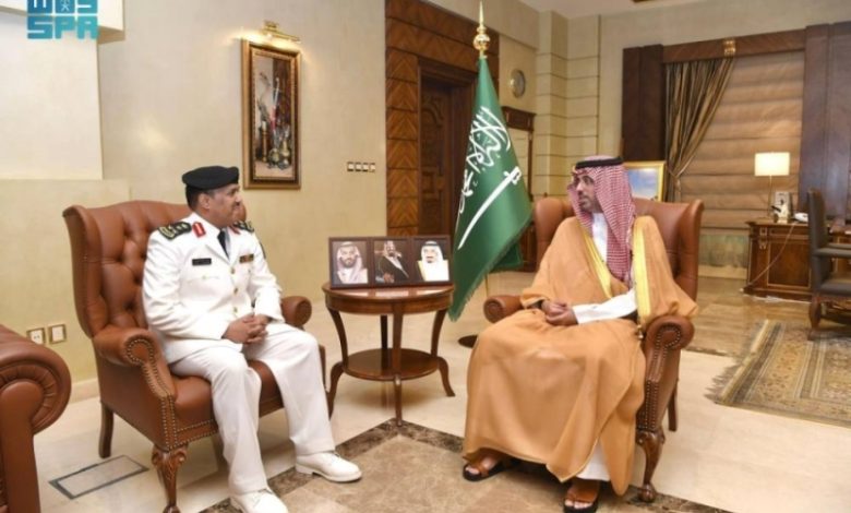 سعود بن جلوي يزور حرس الحدود لتفقد الأعمال