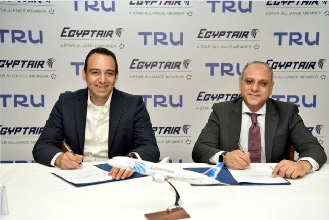 شراكة جديدة بين مصر للطيران و«ترو» توفر خطط تقسيط مرنة لتذاكر السفر  
تعاون استراتيجي بين مصر للطيران و«ترو» يتيح تسهيلات في تقسيط تذاكر السفر  
مصر للطيران و«ترو» تعلنان عن شراكة مبتكرة لخدمات تقسيط تذاكر السفر