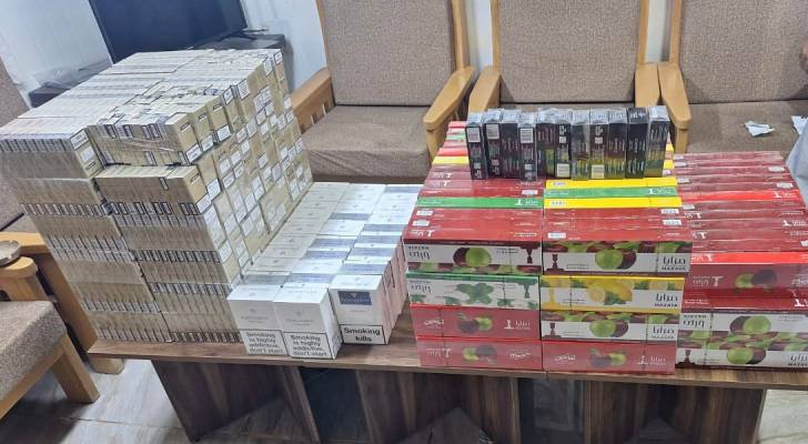 ضبط 30 ألف عبوة "جوس تدخين" مقلدة من قبل الجمارك