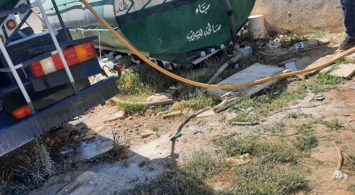 ضبط اعتداءات مائية في حسبان وسحاب من قبل وزارة المياه