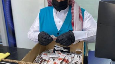 ضبط بلدية رأس تنورة سكنًا لعمالة مخالفة يخزن المواد الغذائية بشكل عشوائي