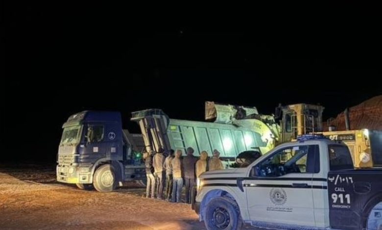 ضبط مخالفين لنظام البيئة في الشرقية لاستغلالهم الرواسب