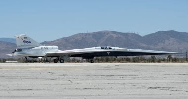 طائرة ناسا الأسرع من الصوت X-59 تنطلق فى أول اختبار قيادة لها