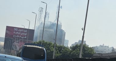 كثافات مرورية مرتفعة أعلى كوبري أكتوبر باتجاه مدينة نصر