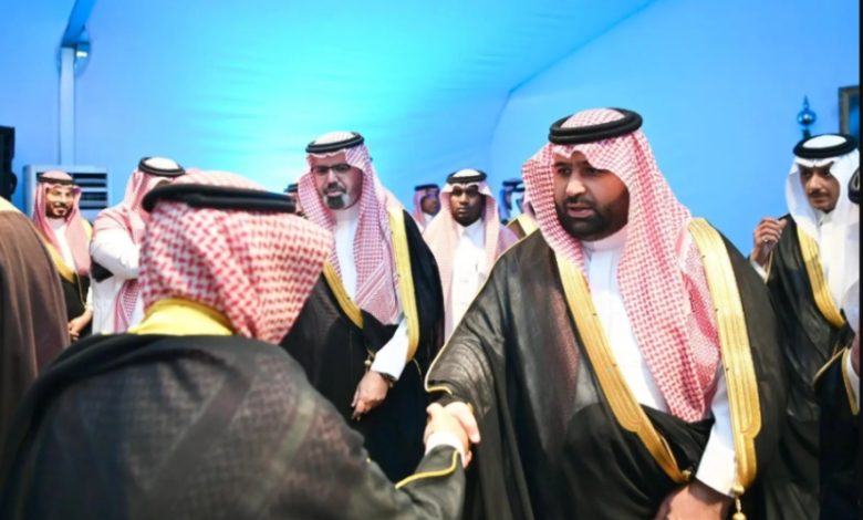 لقاء أمير جازان ونائبه مع مشايخ وأهالي محافظة فيفاء لبحث احتياجاتها التنموية