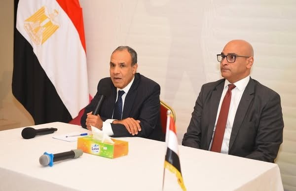 لقاء وزير الخارجية بالجالية المصرية في بوركينا فاسو