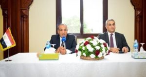 لقاء وزير الخارجية والهجرة بأعضاء الجالية المصرية في نيجيريا