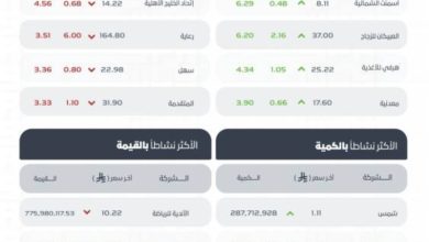 مؤشر سوق الأسهم السعودية يُسجل تراجعًا ويغلق عند مستوى 10945.80 نقطة اليوم.