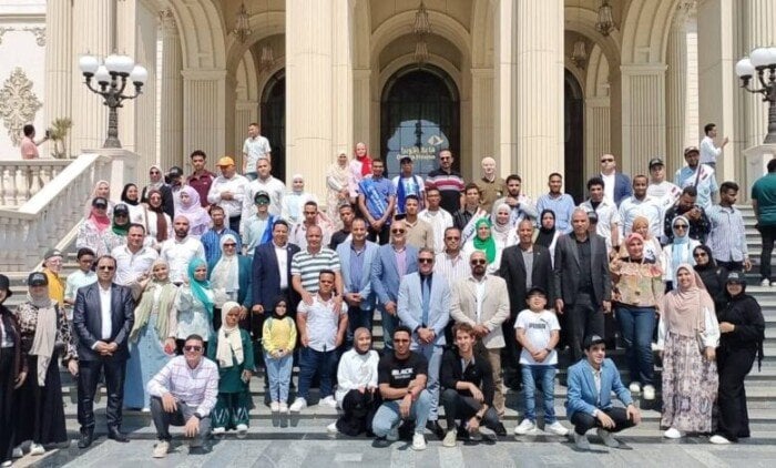 مشاركة مركز خدمة الطلاب ذوي الإعاقة بجولة ميدانية في العاصمة الإدارية