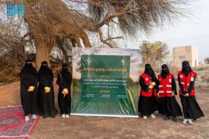 مشاركة مميزة: 20 متطوعًا يسهمون في فعالية بيئية بـ”محمية الإمام عبدالعزيز”