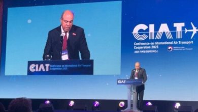 مشاركة وزير الطيران المدني في مؤتمر «CIAT 2025» بكوريا الجنوبية