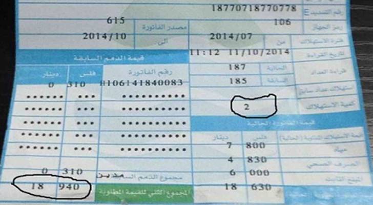 معاناة سكان المفرق من فواتير المياه التقديرية.. "مياه اليرموك" تشرح كيفية التصحيح