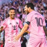 ميسي يصنع هدفين في افتتاح انتصارات إنتر ميامي ببطولة كأس الدوريات
                
                صنع ليونيل ميسي هدفين في انتصار إنتر ميامي على فريق أطلس المكسيكي بافتتاح مبارياته بمنافسات كأس الدوريات.
                الخميس، 31 يوليه 2025 - 10:55