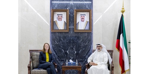 نائب وزير الخارجية يتناول علاقات التعاون مع السفيرة البريطانية
