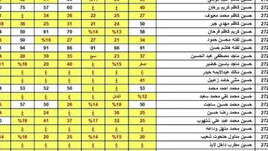 نتائج السادس الاعدادي 2025