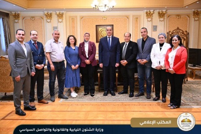 وزير الشئون النيابية يثمن دور الصحفيين خلال لقاء المحررين البرلمانيين