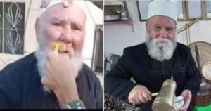 وفاة الشيخ مرهج شاهين في السويداء بعد حزن شديد بسبب حلق شاربه